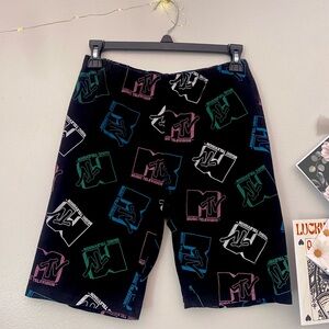 MTV cotton biker shorts